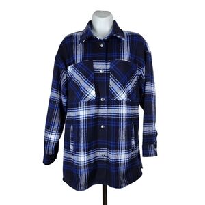 DIVIDED H&M SNAP FRONT SHACKET